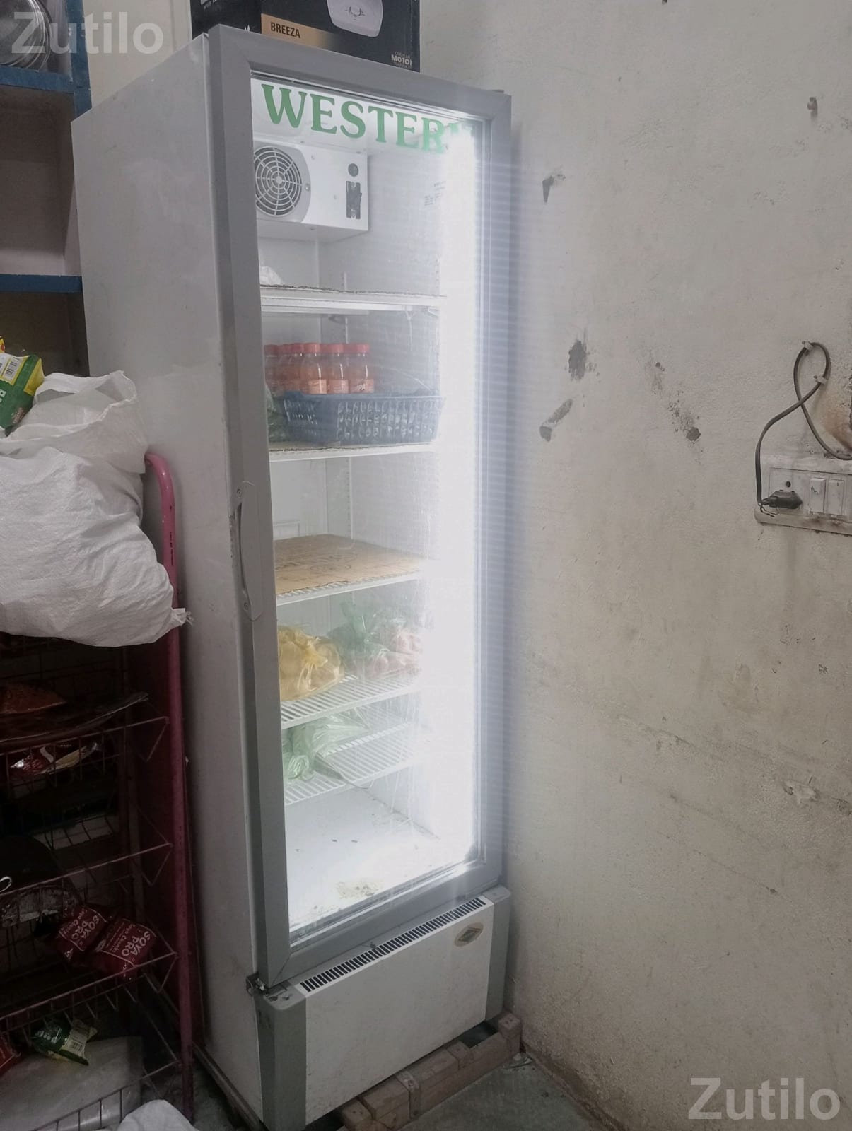 Western Commercial Display Refrigerator