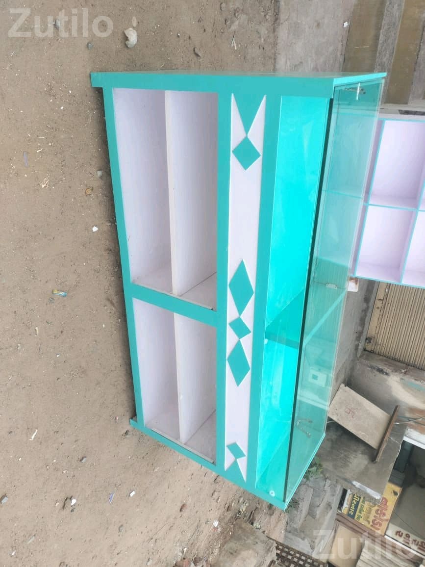 Display Counter Cabinet with Glass Shelves - ઓફિસ ફર્નિચર - પાટણ શહેર - Image 5