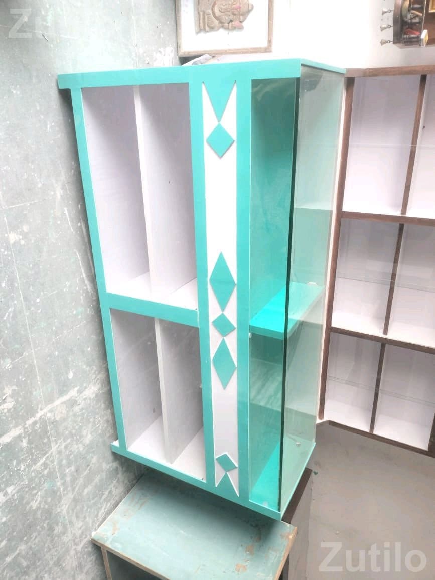 Display Counter Cabinet with Glass Shelves - ઓફિસ ફર્નિચર - પાટણ શહેર - Image 3