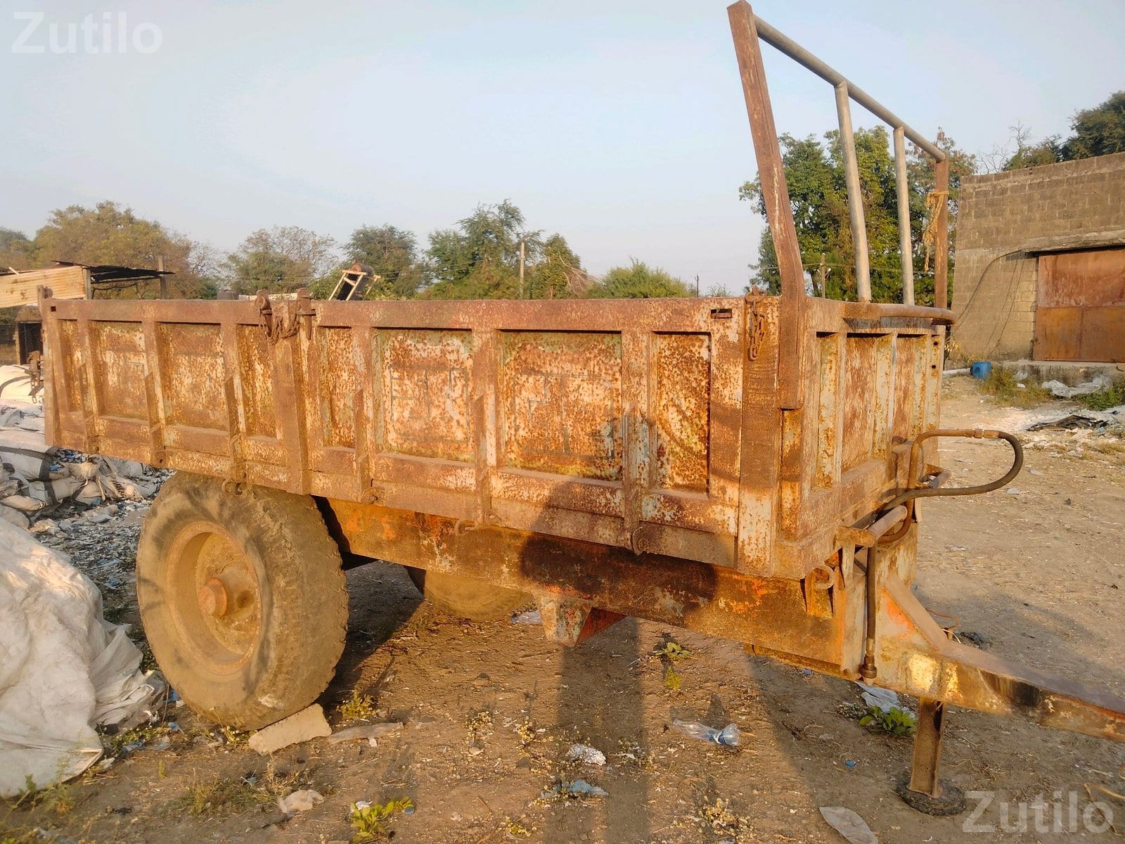 Yogiraj Heavy Trailer Cart with 1000x20 Tyres - બાંધકામના વાહનો - રાજકોટ શહેર - Image 2