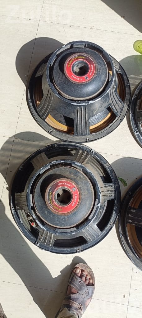P Audio 22 42 1000W Speaker Set of 4 - ઇલેક્ટ્રોનિક ઍક્સેસરીઝ - ધોરાજી - Image 3