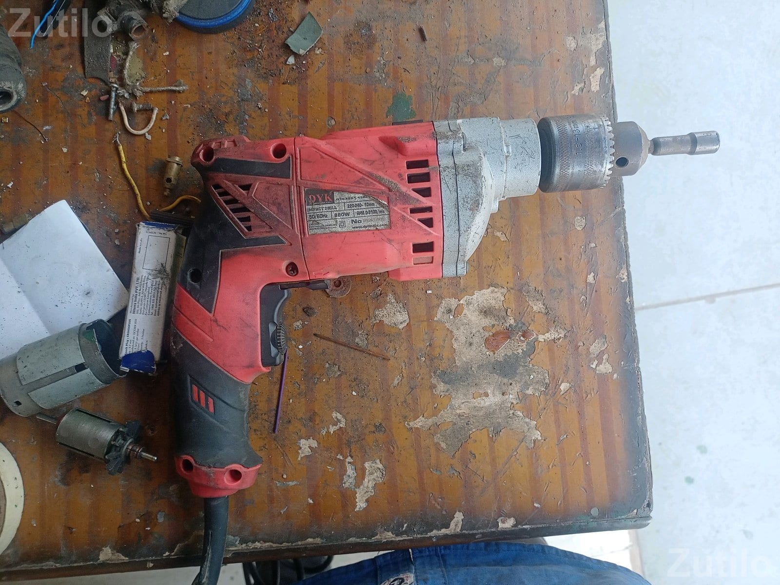 DYK 13mm Impact Drill 880W - ટૂલ્સ અને હાર્ડવેર - ગોંડલ - Image 2