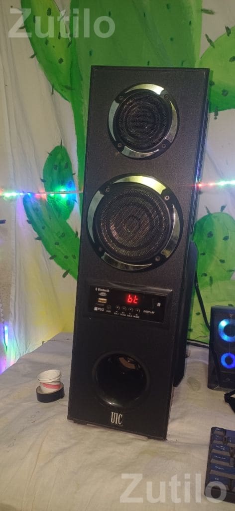 UIC Bluetooth Tower Speaker with Deep Bass - ઇલેક્ટ્રોનિક ઍક્સેસરીઝ - ગોંડલ - Image 3