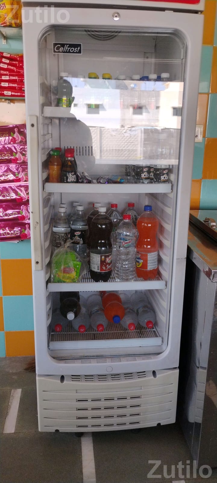 Celfrost Single Door Display Refrigerator