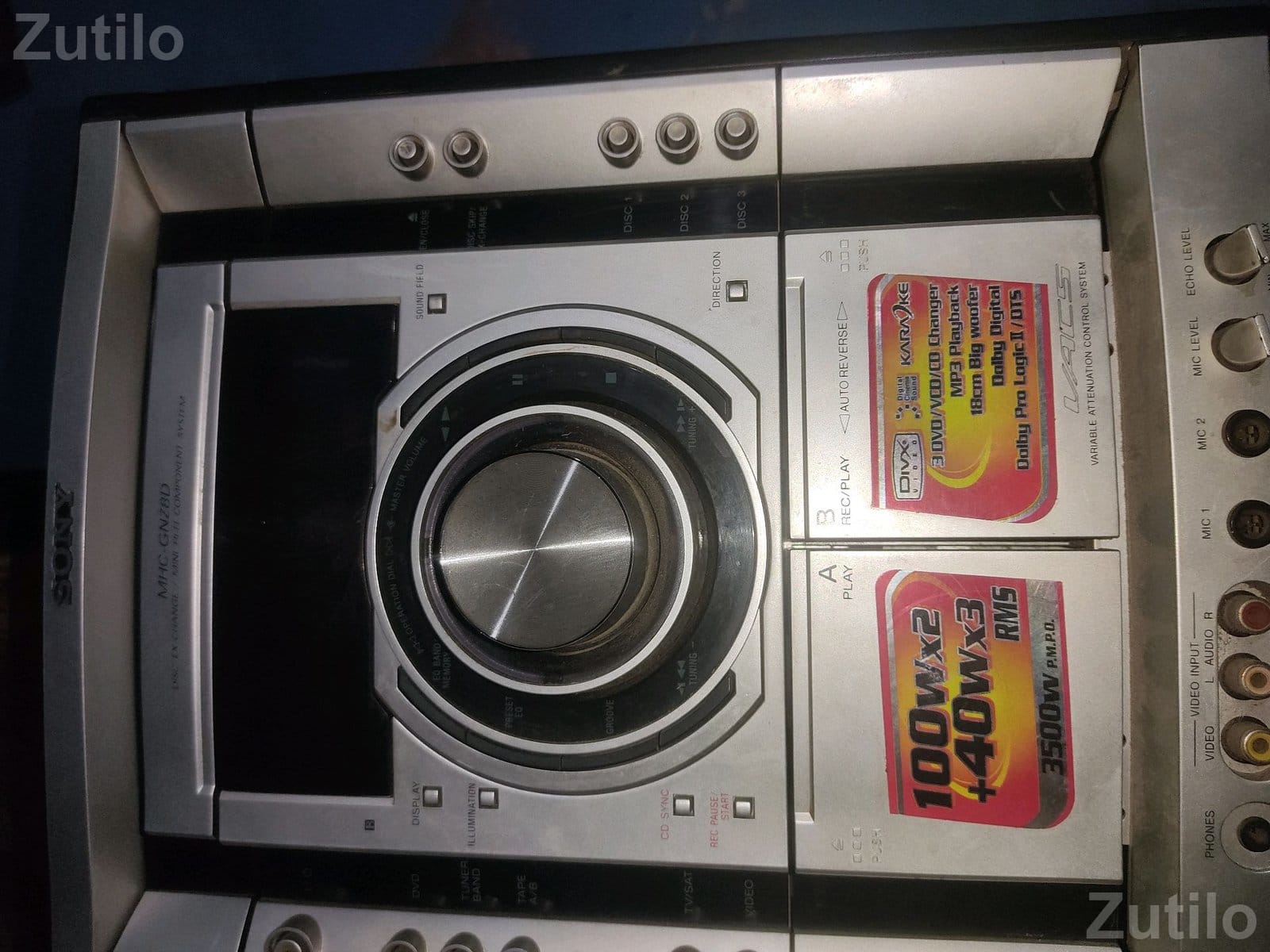 Sony MHC-GNZ8D Home Theatre Music System