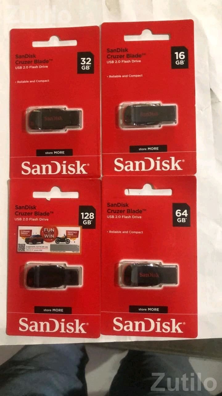 SanDisk Ultra USB 3.0 Flash Drive 32GB 64GB 128GB - ઇલેક્ટ્રોનિક ઍક્સેસરીઝ - રાજકોટ શહેર - Image 5