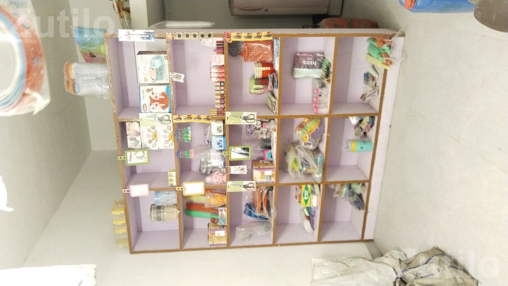 Shop Display Rack 7x6 Wooden Shelving Unit - ઓફિસ ફર્નિચર - કોટડા સાંગાણી - Image 2