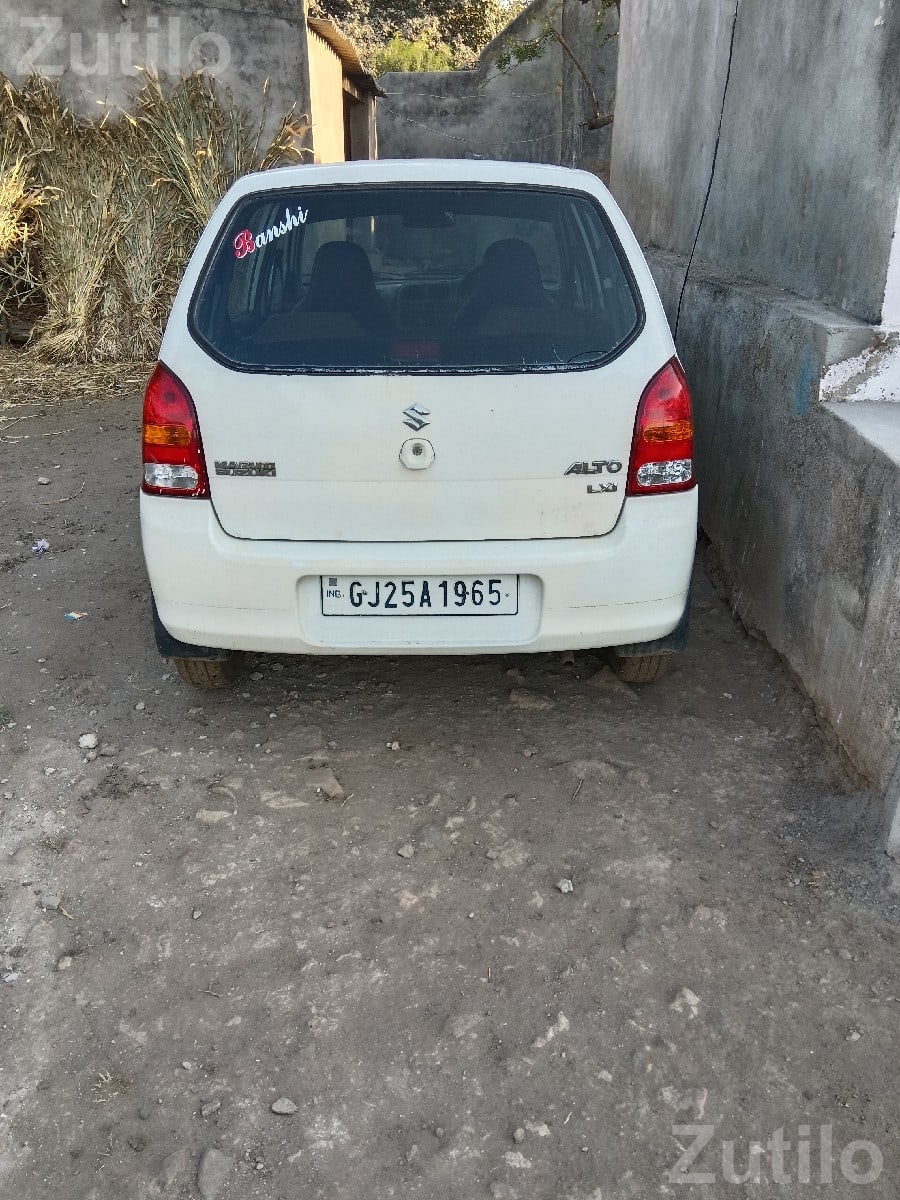 Maruti Suzuki Alto LXI White Car