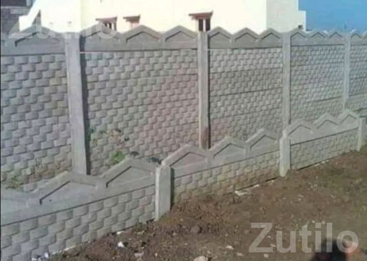 RCC Folding Wall Cement Fencing Panels - ટૂલ્સ અને હાર્ડવેર - કોટડા સાંગાણી - Image 3