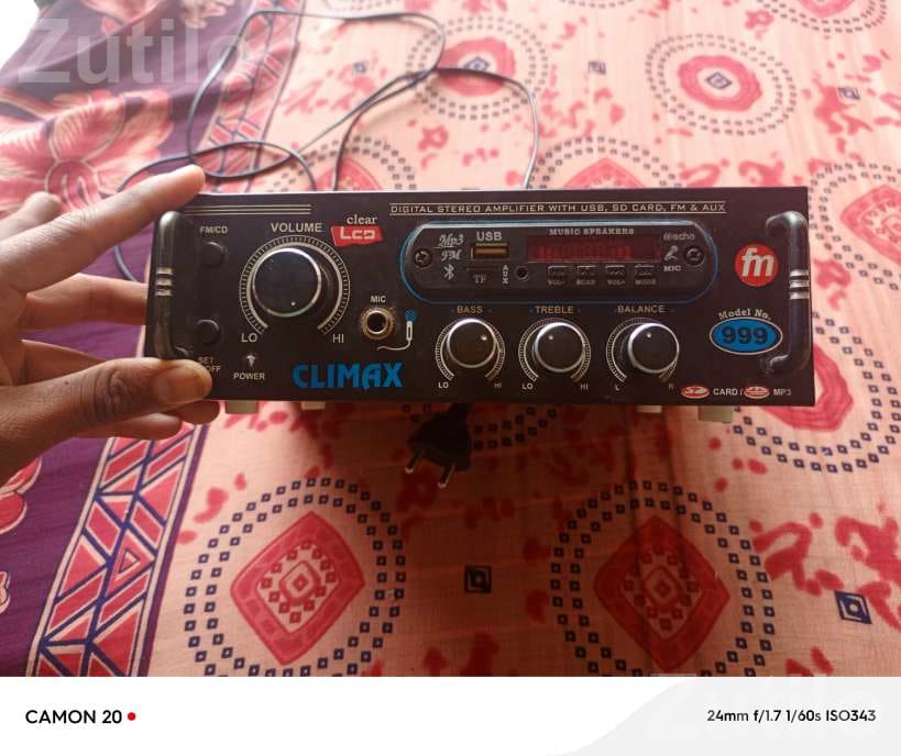 Climax Digital Amplifier with USB SD FM AUX - Accessories - Keshod - Image 3