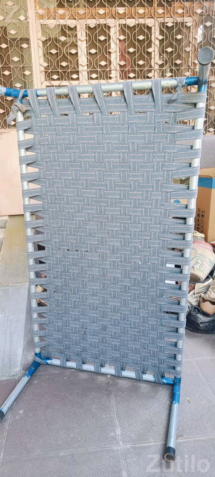 Iron Folding Cot Bed in Good Condition - પાંખા અને ગાદી - રાજકોટ શહેર - Image 2