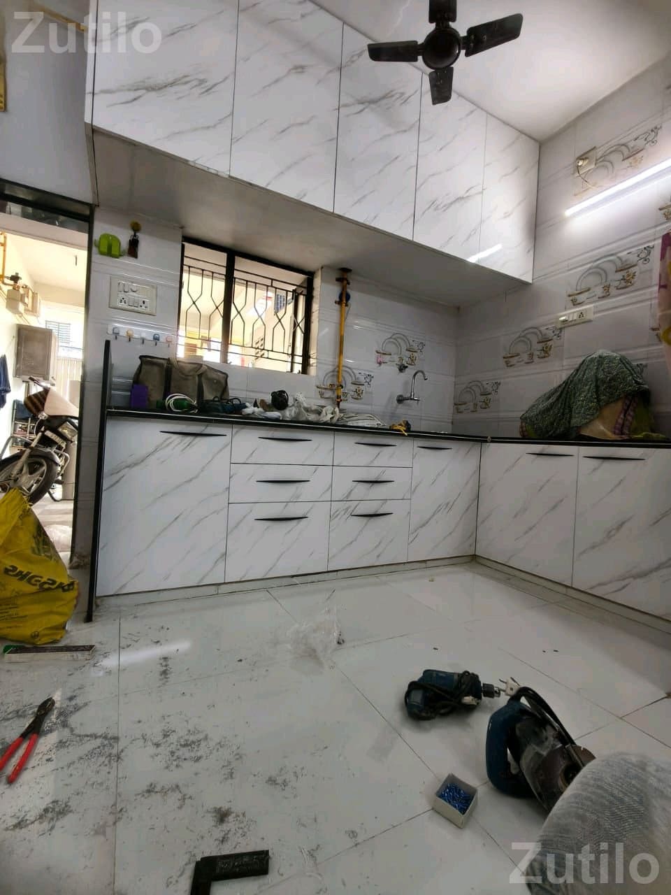 PVC Modular Kitchen and Storage Furniture