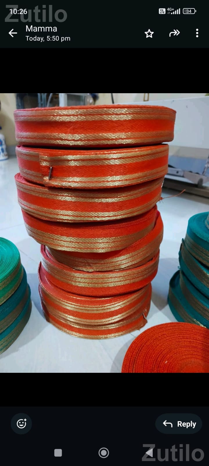 Decorative Lace Patti Ribbon Roll 45 Meter - આર્ટ અને ક્રાફ્ટ સામગ્રી - રાજકોટ શહેર - Image 5