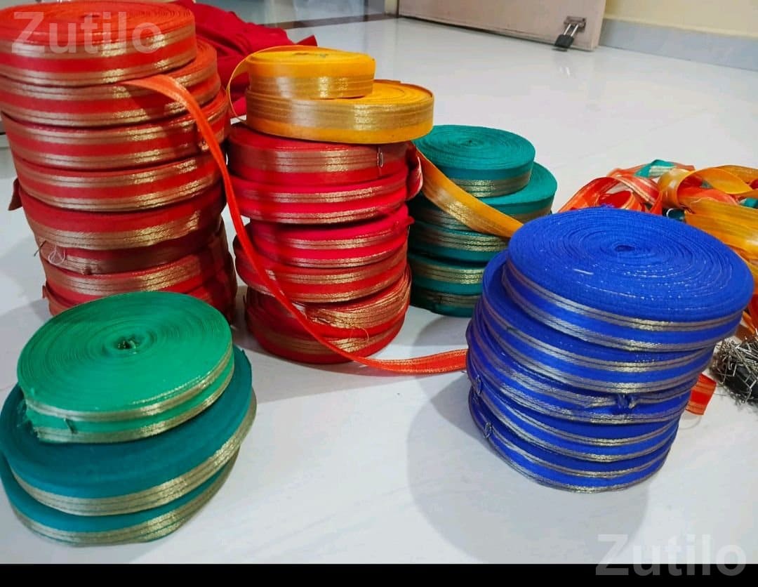 Decorative Lace Patti Ribbon Roll 45 Meter - આર્ટ અને ક્રાફ્ટ સામગ્રી - રાજકોટ શહેર - Image 4