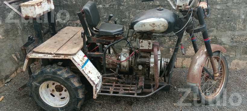 Motorized Cargo Lari with Front Bike Setup - Auto Rickshaws - Savarkundla - Image 5