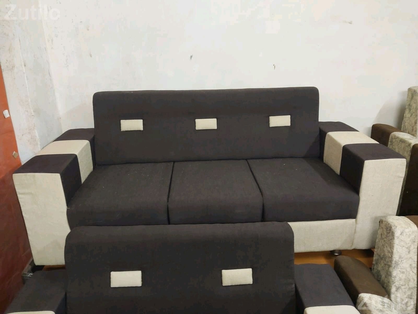 Custom Size Wooden Sofa Set with 5 Year Guarantee - સોફા સેટ - કેશોદ - Image 3