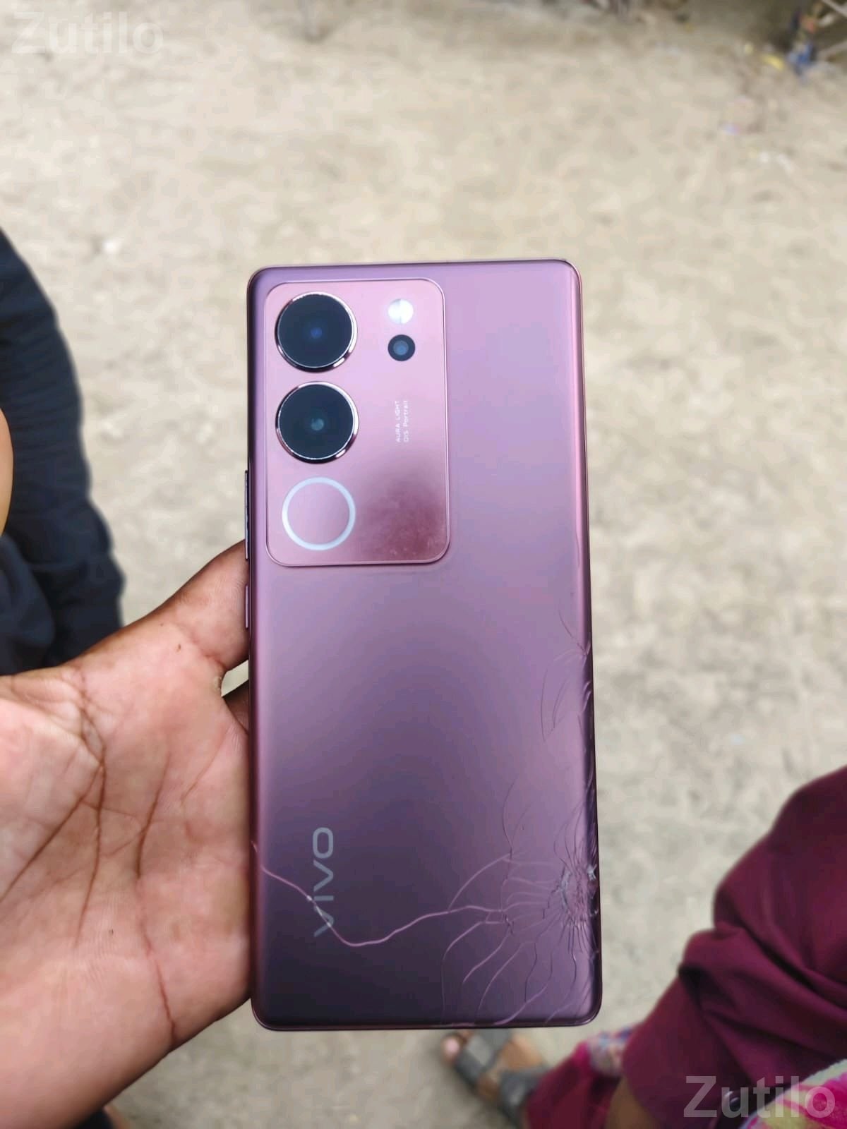 Vivo Smartphone Purple Color Vivo Smartphone Purple Color
