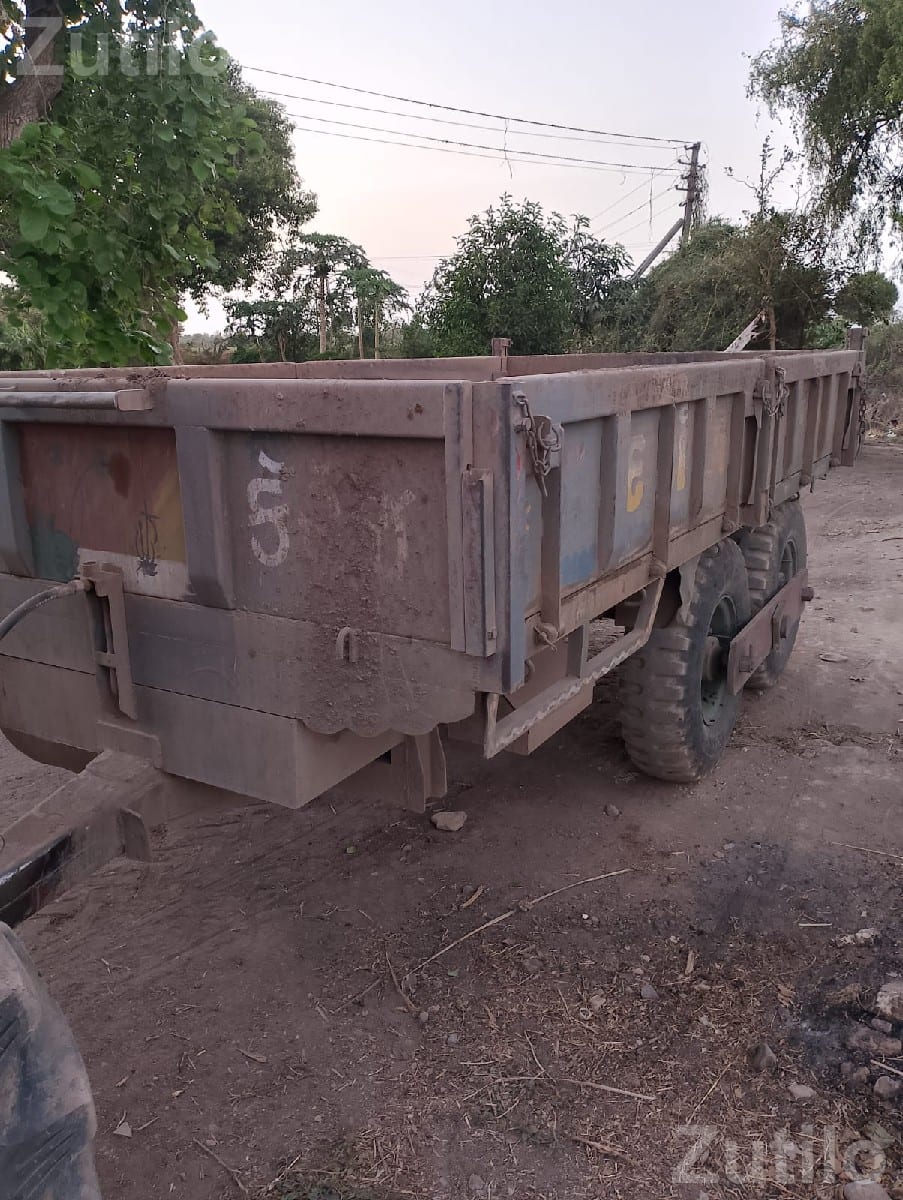 Four Wheel Heavy Trolley with Double Side Panels - Auto Parts - Junagadh City - Image 3