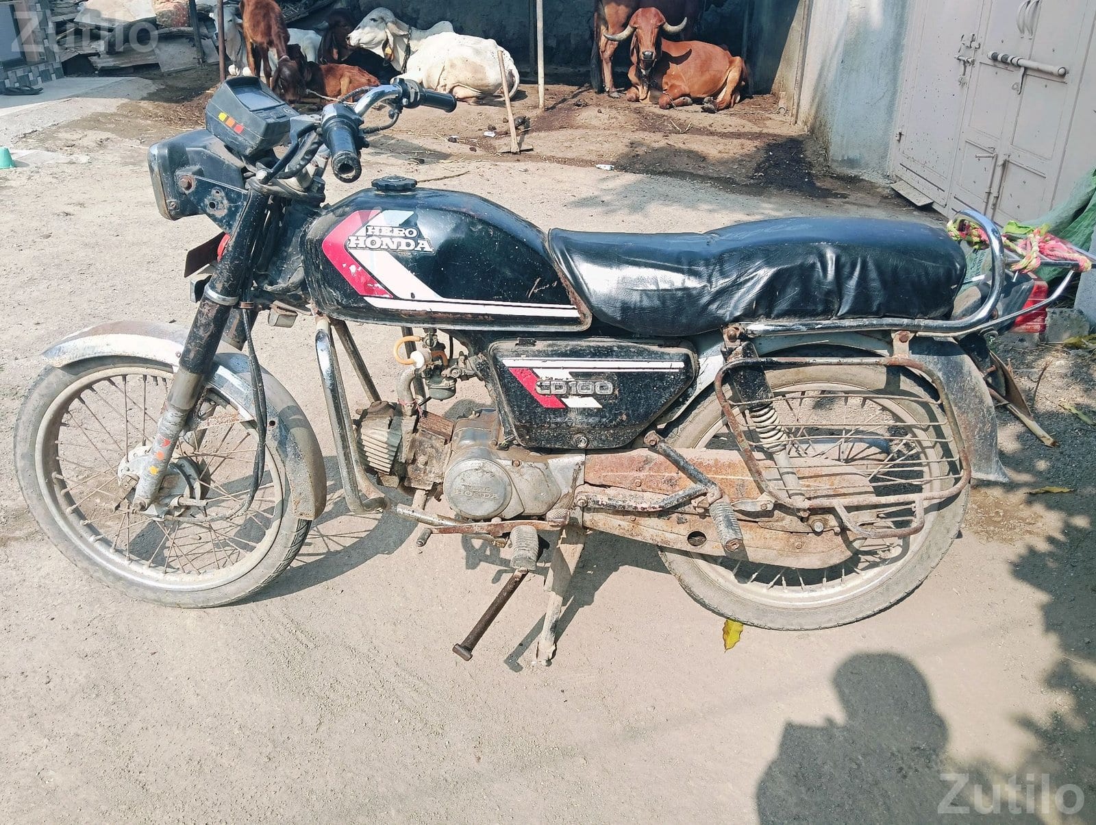 Hero Honda CD 100 Bike with RC Book - Bikes - Umrala - Image 3