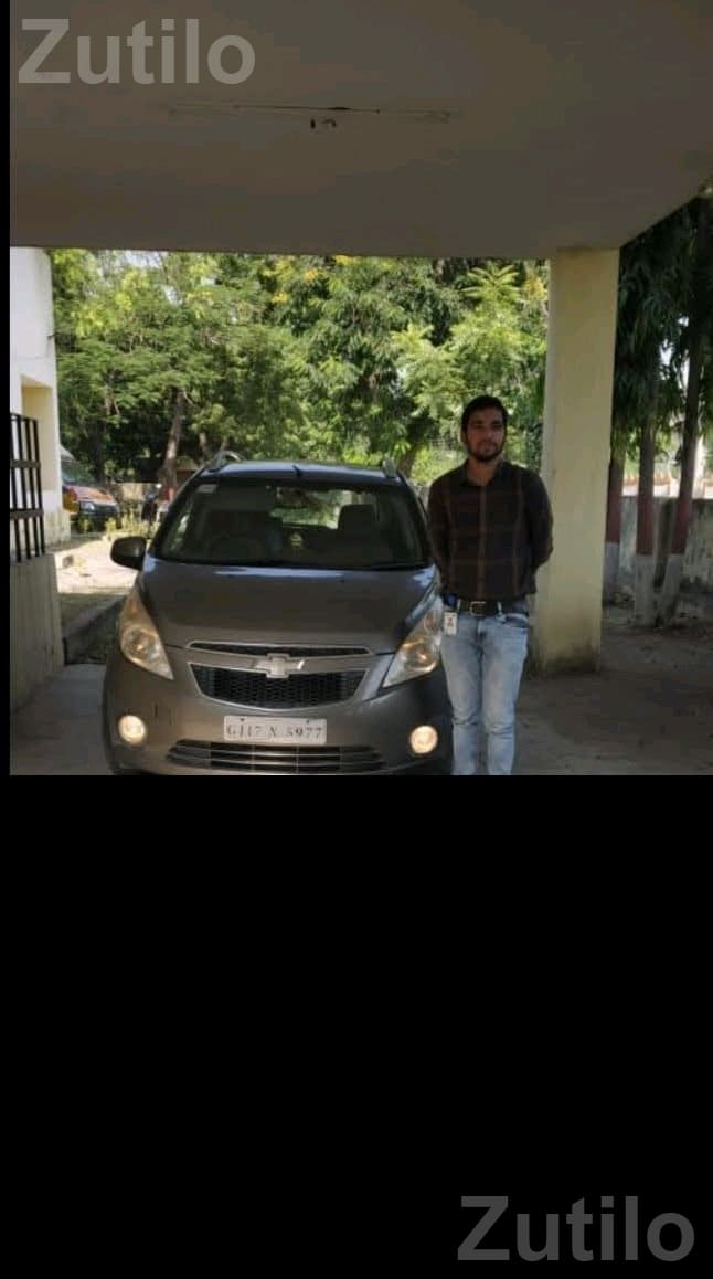 Chevrolet Beat Grey Hatchback Car