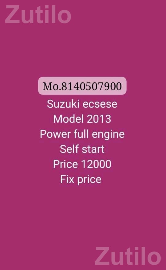 Suzuki Access 125 Scooter 2013 Self Start