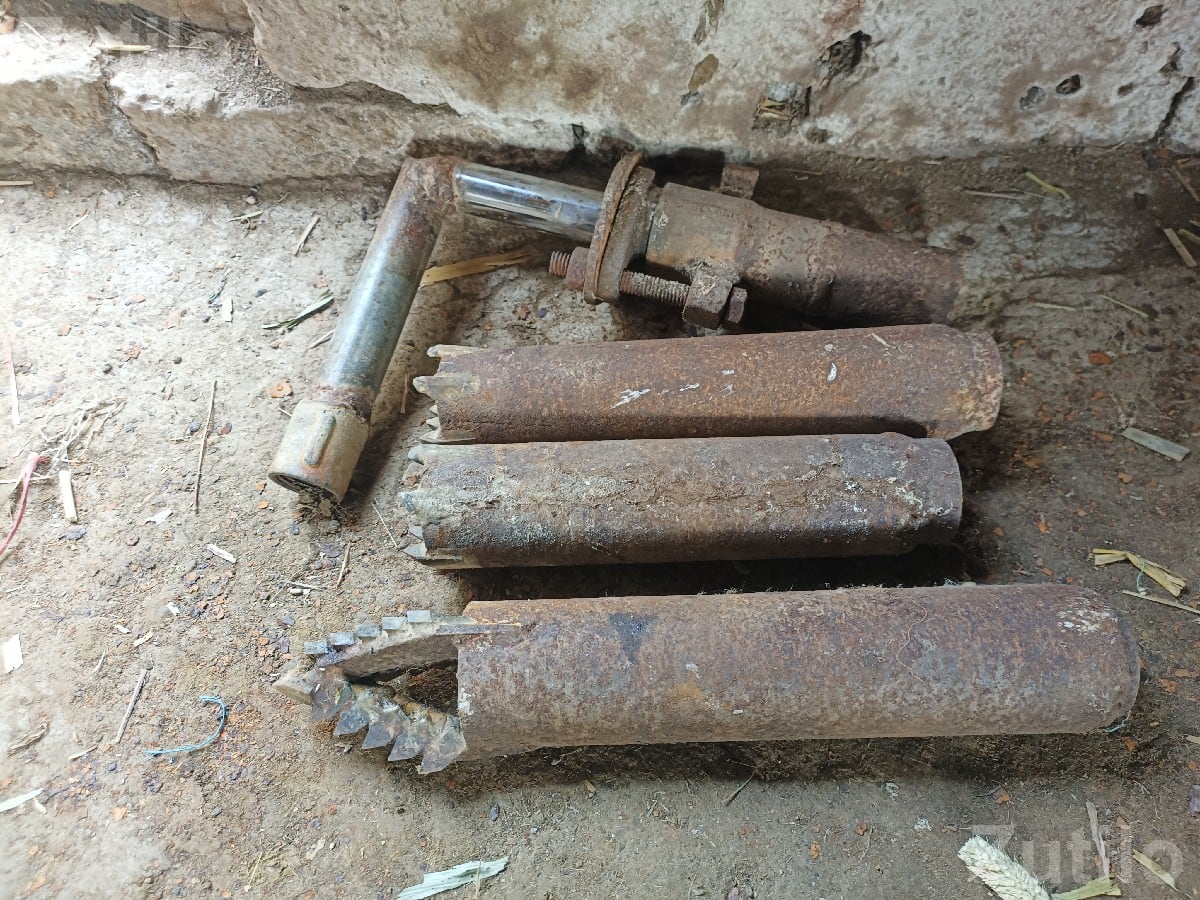 400 Feet Used Metal Pipe Line Set - ઔદ્યોગિક સ્પેર પાર્ટ્સ - કોડીનાર - Image 2