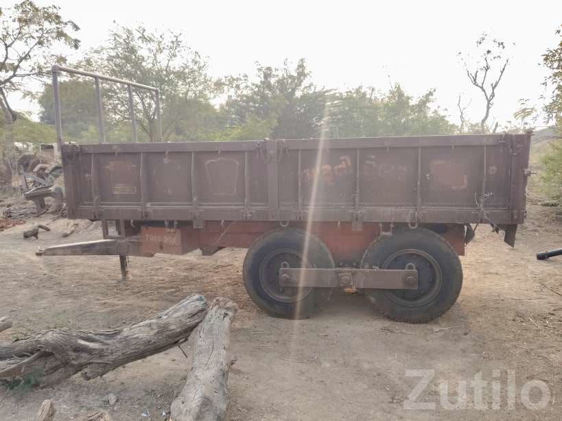 Maruti Four Wheel Trolley Trailer - બાંધકામના વાહનો - તાળાજા - Image 3