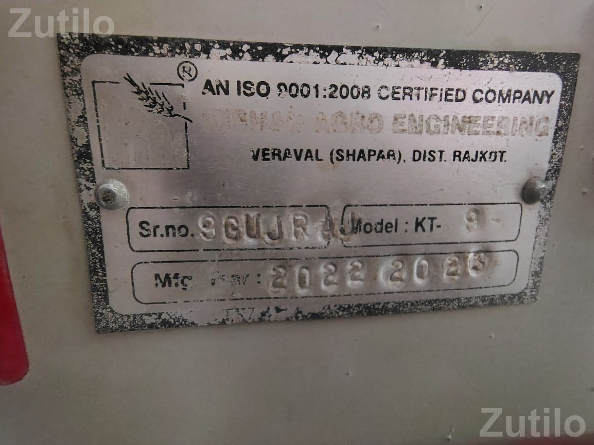 Shiv Agro Engineering KT-9 Machine