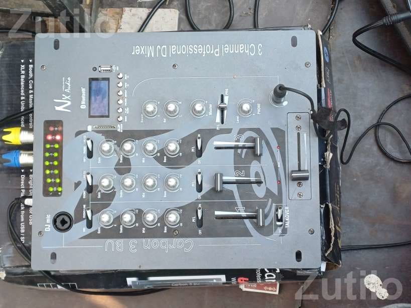 Complete DJ Sound Setup with Speakers and Mixer - Event Items - Mahuva - Image 2