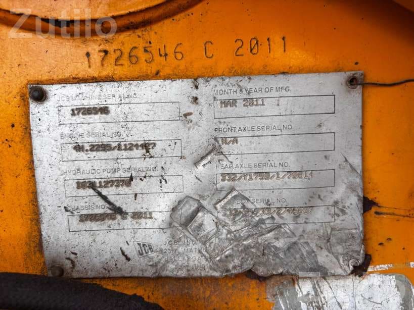 JCB 2011 Model Construction Vehicle