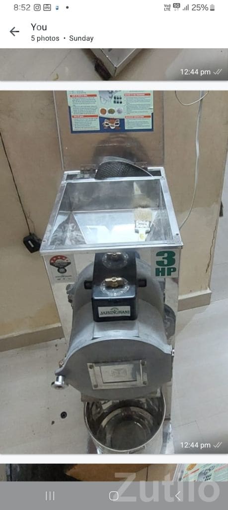 Domestic Flour Mill 3 HP Home Use