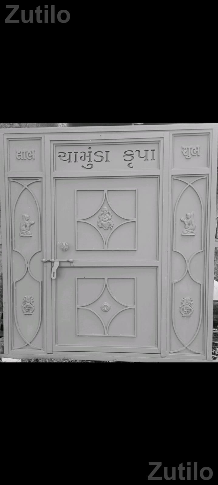 Decorative Iron Main Gate Door
