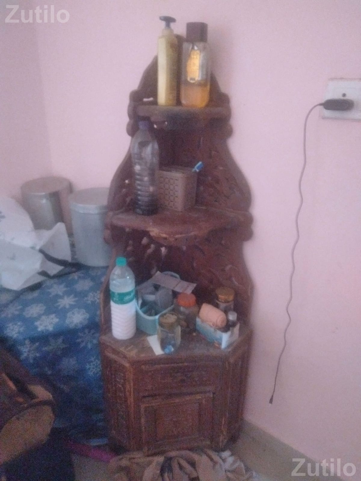 Two Compartment Wooden Showcase Cabinet - Cupboards & Storage - Bhavnagar City - Image 3