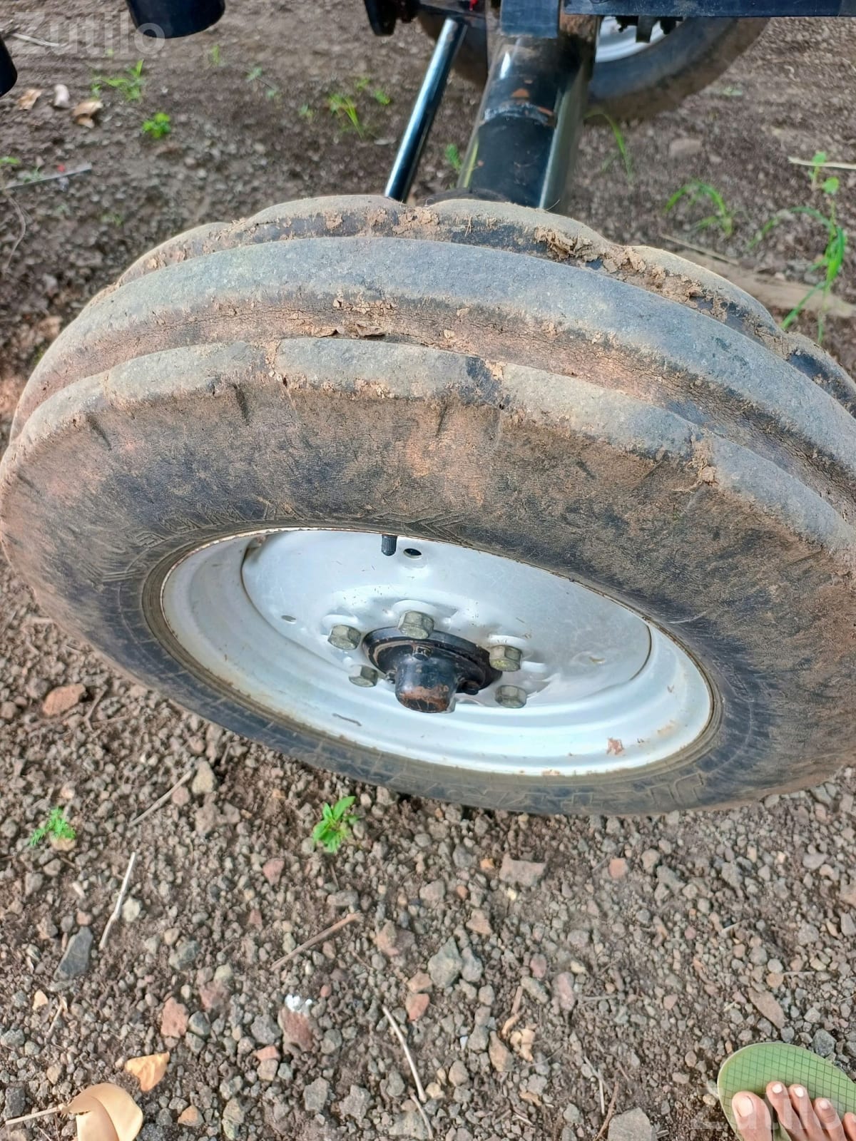 JK Tractor Tyres 6.00-16 with Wheel Plate - Auto Parts - Khambhalia - Image 4