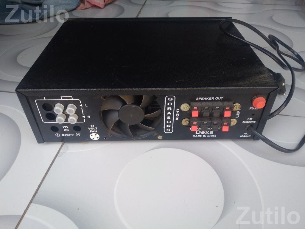 12 Volt Audio Amplifier in Running Condition - Accessories - Sutrapada - Image 2