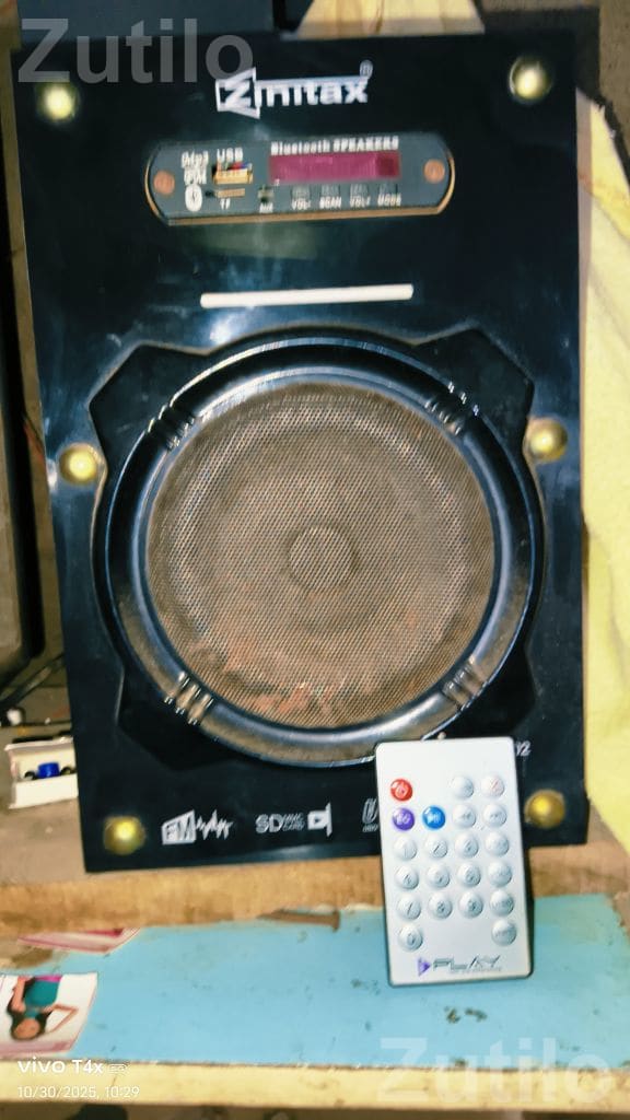 Zinitax Home Theatre Speaker with Bluetooth - Accessories - Una - Image 3