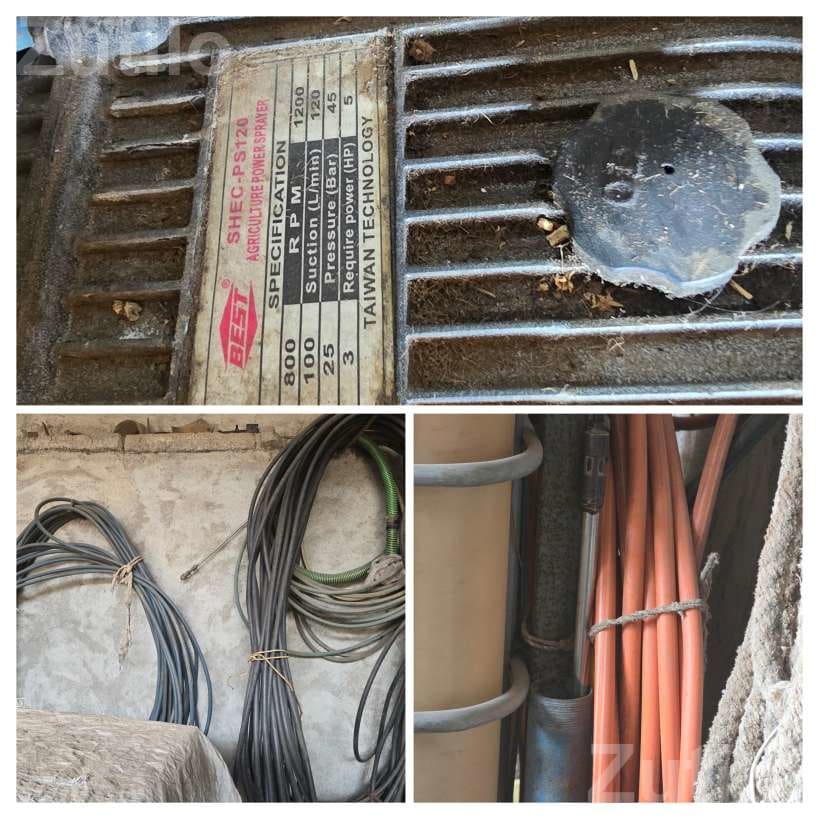 Water Tank Set with Pump and Pipes