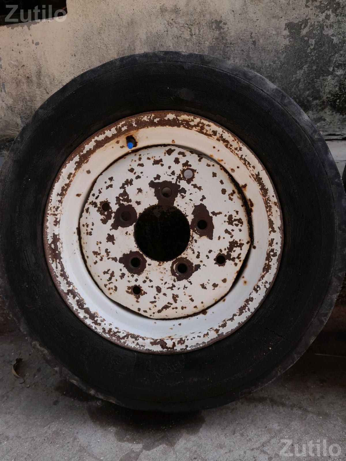 Tractor Front Tyre with Tube and Wheel Plate 6.00.16