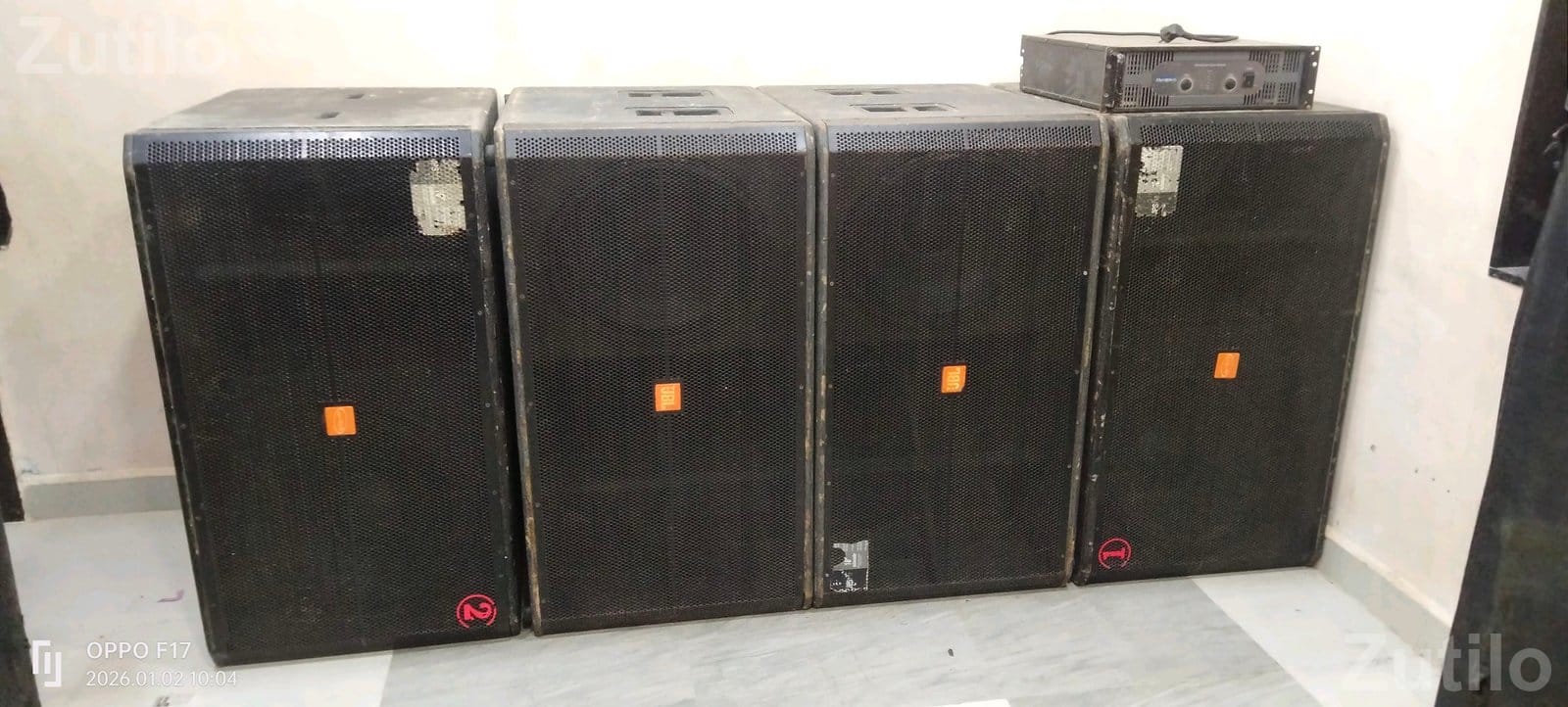 A Plus Carbon DJ Sound Speaker Set