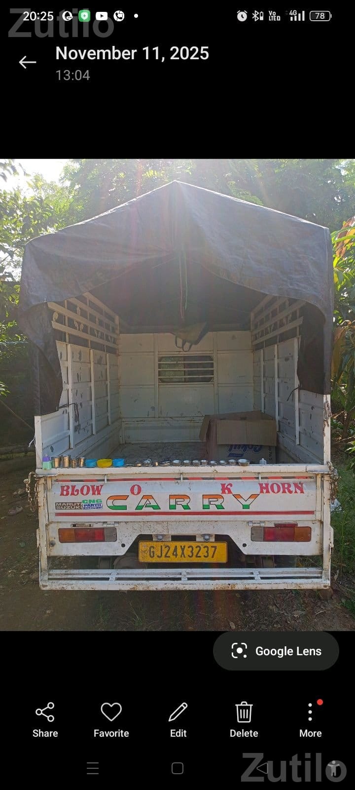 Maruti Suzuki Super Carry CNG Mini Truck