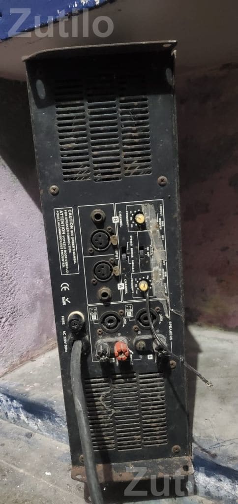 MPro MQ.4000 Amplifier One Channel Working
