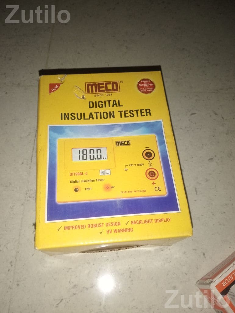 MECO Digital Insulation Tester Kit MECO Digital Insulation Tester Kit