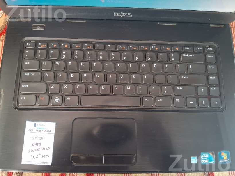 Dell Laptop 4GB RAM 500GB HDD 15.6 Inch