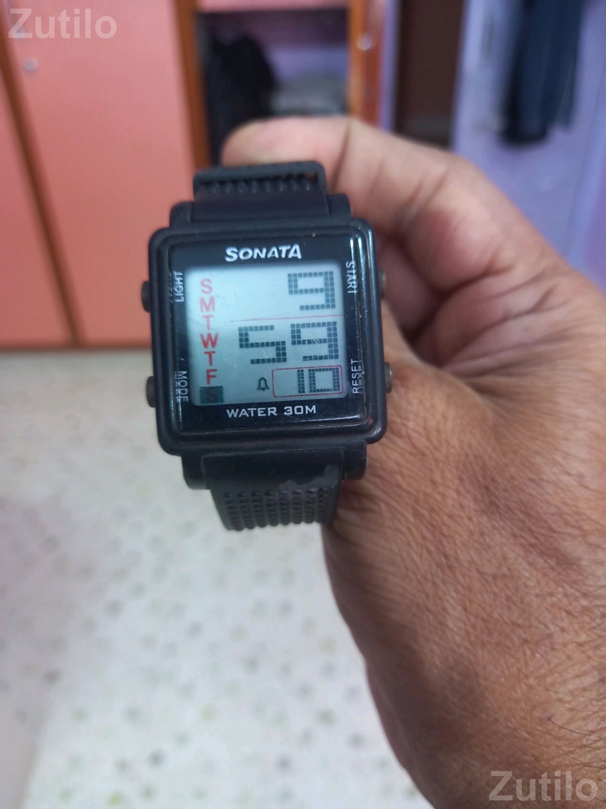 Sonata Digital Electronic Wrist Watch