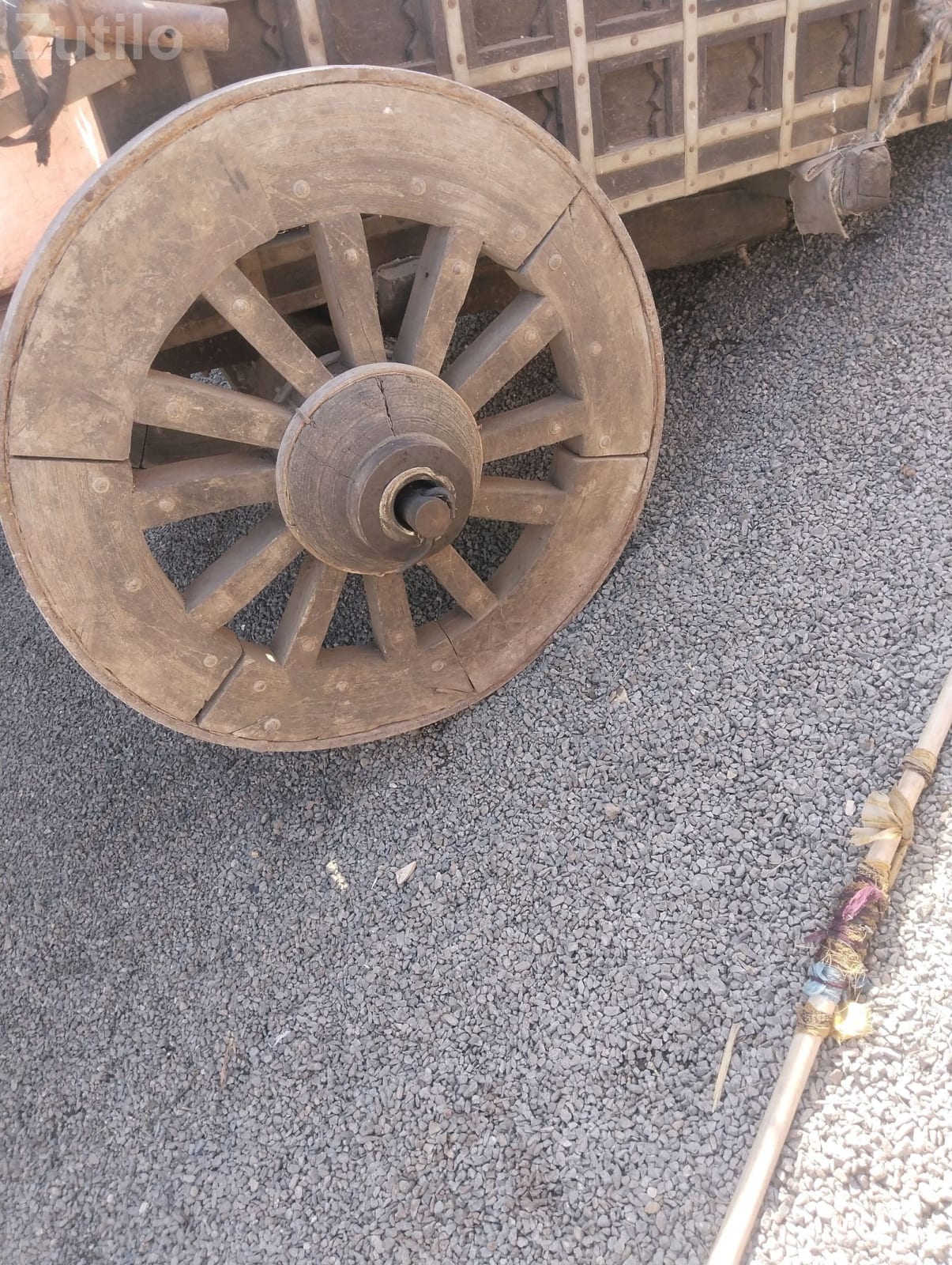 Wooden Bullock Cart Wheel - Auto Parts - Palanpur - Image 3