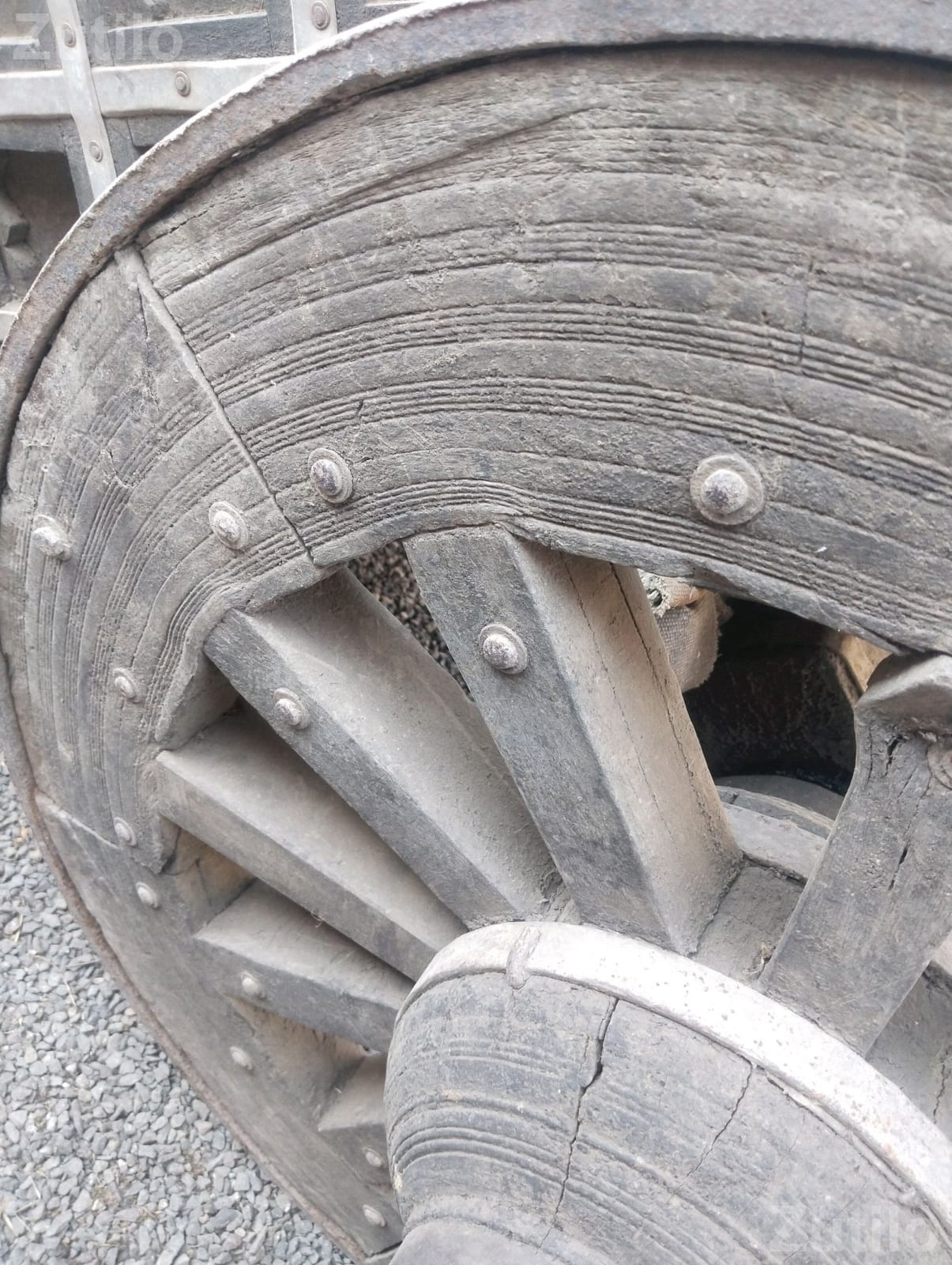 Wooden Bullock Cart Wheel