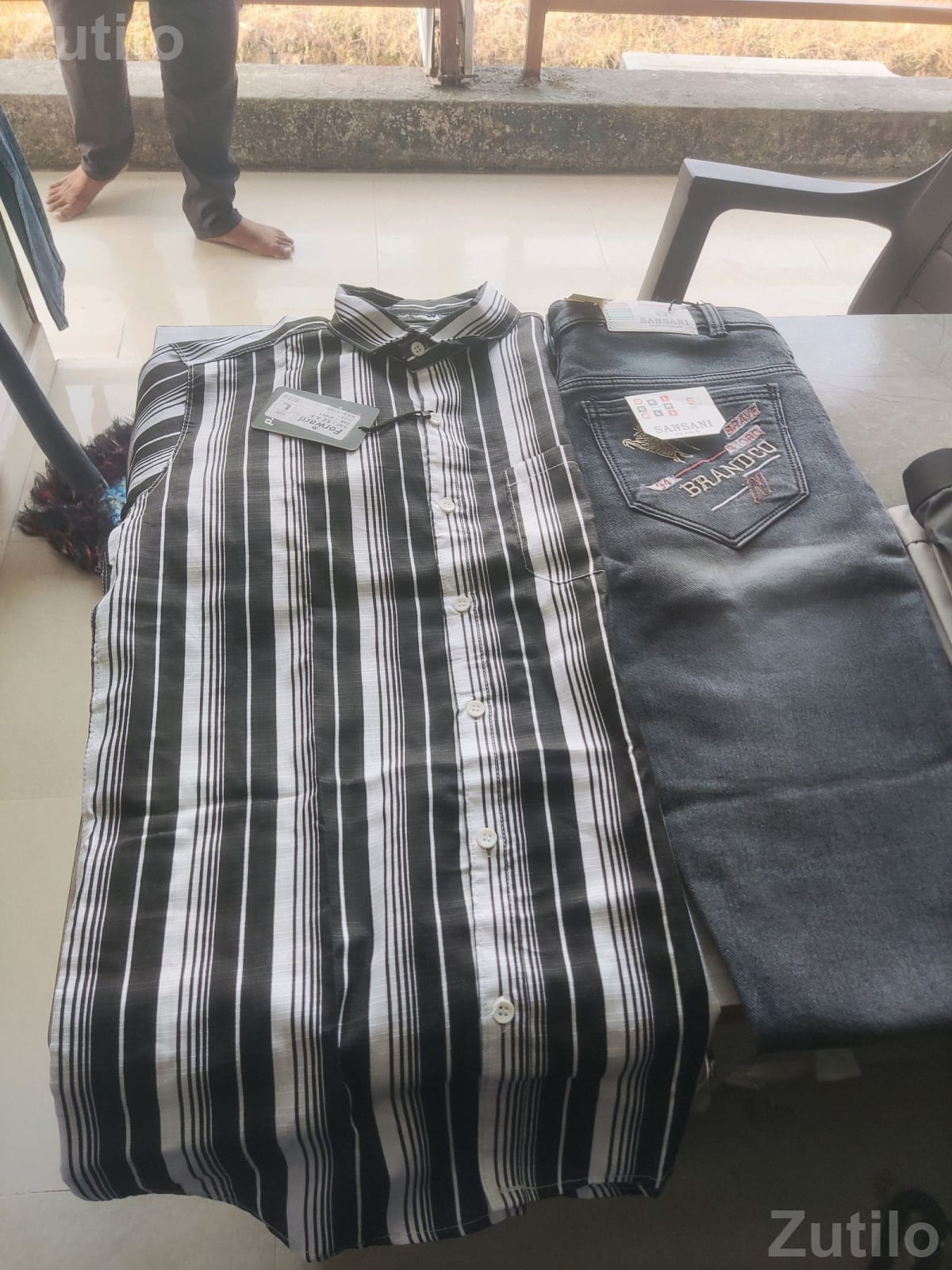 Men's T-Shirt and Pant Clothing Set - Men's Wear - Vadodara City - Image 4