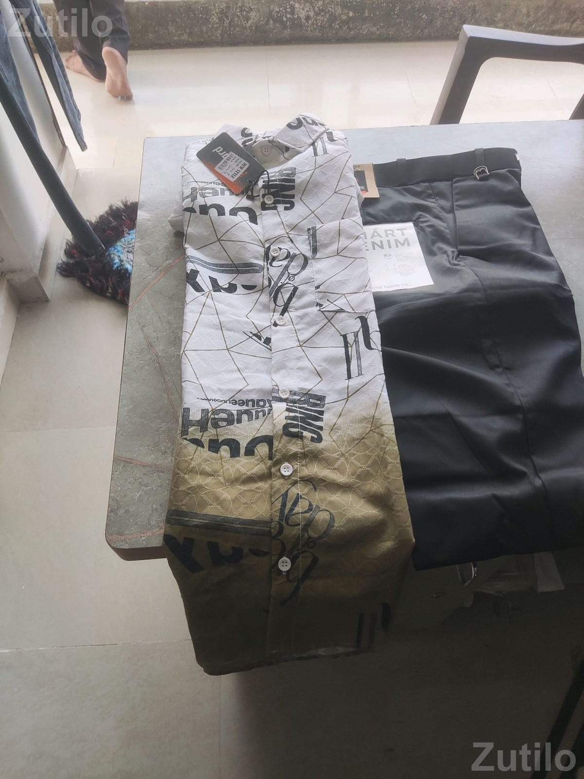 Men's T-Shirt and Pant Clothing Set - Men's Wear - Vadodara City - Image 2