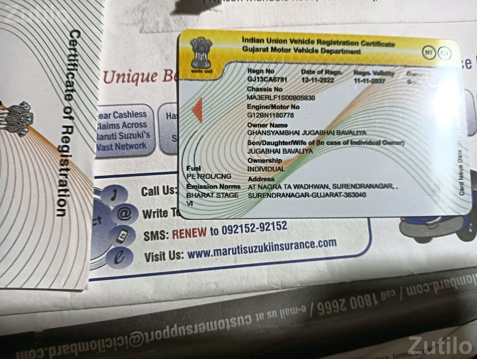Maruti Suzuki Eeco CNG 2022 First Owner
