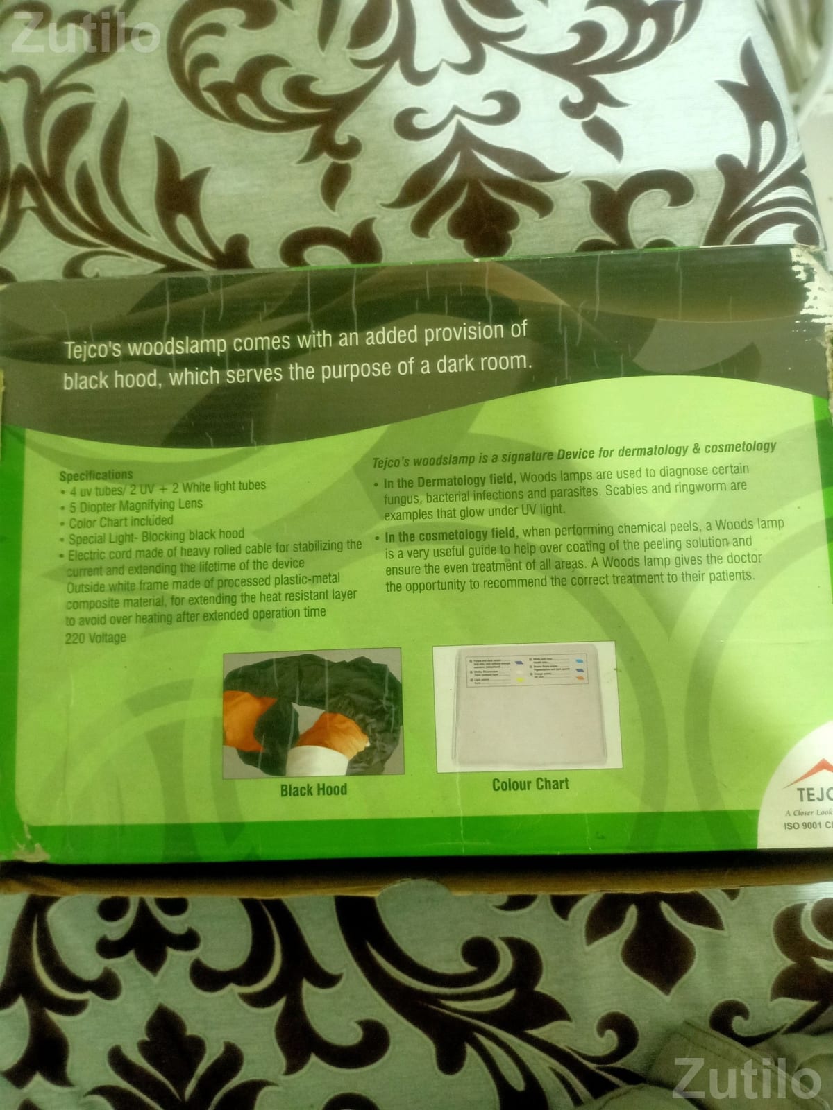 Tejco Woods Lamp UV Skin Check Device - અન્ય ઔદ્યોગિક વસ્તુઓ - અમદાવાદ શહેર - Image 2